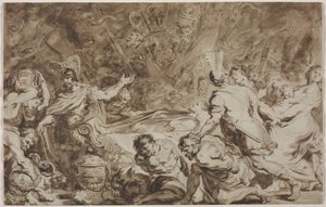 Les Funérailles de Decius Mus - Jean Honore Fragonard