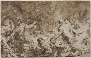 Les funérailles de Decius Mus, 1774 - Jean Honore Fragonard