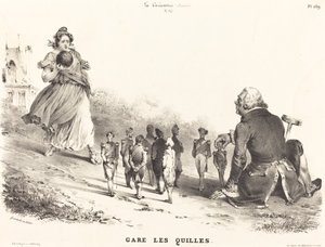 Gare les Quilles - Jean Ignace Isidore Grandville