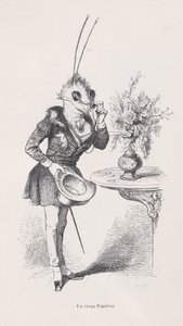 Un vieux papillon de Scènes de la vie privée et publique des animaux, vers 1837-47