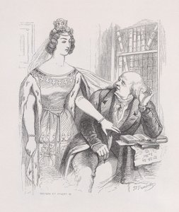 Adieu, Chansons des Œuvres Complètes de Béranger, 1836 - Jean Ignace Isidore Gérard
