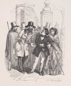 On pourrait vous blâmer pendant trois ans si vous faisiez tomber leur chapeau. de la Petite M..., 1843