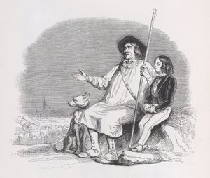Étoiles filantes des Œuvres complètes de Béranger, 1836 - Jean Ignace Isidore Gérard