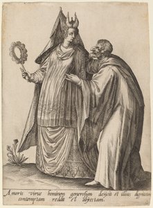 Amoris virus hominem..., 1597 - Jean Jacques Boissard