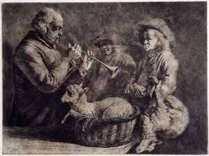 Le Hautboïste - Jean Jacques Boissieu de