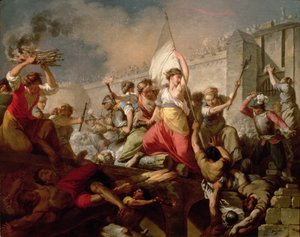 Jeanne Hachette au siège de Beauvais en 1472, 1778