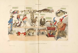 Règne animal. De La Caricature, 1833