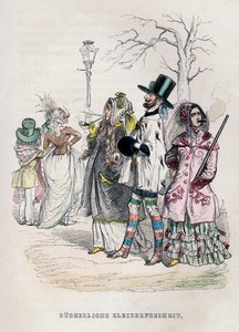 Liberté vestimentaire des femmes, années 1840