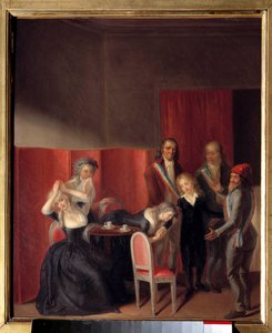 Louis XVII séparé de sa mère Marie Antoinette le 3 juillet 1793 à la prison du Temple