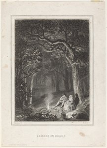La Mare au diable - Jean Jacques Outhwaite, after Charles François Daubigny
