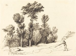 Petit bosquet au chasseur - Jean Jacques de Boissieu