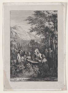 La leçon de botanique - Jean Jacques de Boissieu