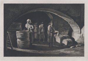 Les tonneliers - Jean Jacques de Boissieu