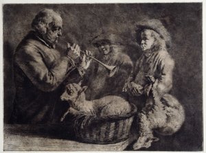 Le Hautboïste - Jean Jacques de Boissieu