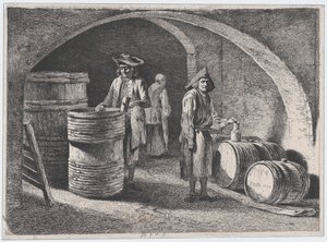 Les petits tonneliers - Jean Jacques de Boissieu