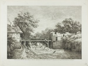 Moulin à eau - Jean Jacques de Boissieu