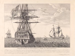 Napoléon se rendant au capitaine Frederick Lewis Maitland le 15 juillet 1815, c.1815 - Jean Jerome Baugean