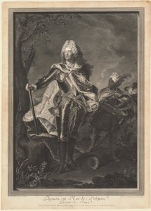 Auguste III. Roi de Pologne - Jean Joseph Balechou