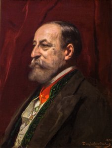 Portrait of Camille Saint-Saens - Jean Joseph Benjamin Constant