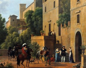 Départ de Bayard de Brescia