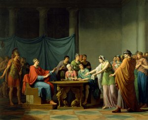 Bérénice réprimandant Ptolémée