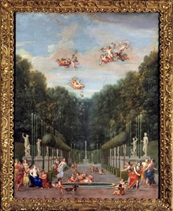 La Galerie des Antiques à Versailles ou Galerie d