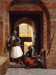 Gardes du corps Arnaut au Caire, 1861