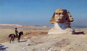 Bonaparte devant le Sphinx - Jean Leon Gerome
