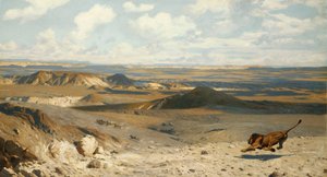 La poursuite - Jean Leon Gerome