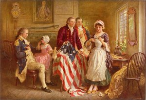 Betsy Ross 1777 - Jean Leon Gerome Ferris
