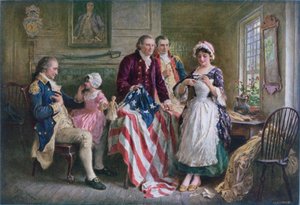 Betsy Ross 1777 - Jean Leon Gerome Ferris