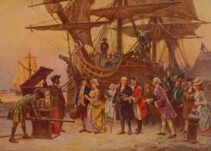 Le retour de Franklin à Philadelphie, c.1930 - Jean Leon Gerome Ferris