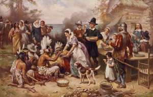 Le premier Thanksgiving 1621, c.1932