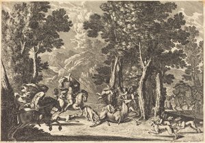 Une chasse au cerf