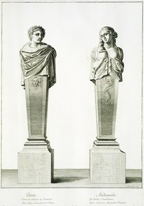 Sculptures représentant Persée et Andromède par Louis Lerambert à Versailles