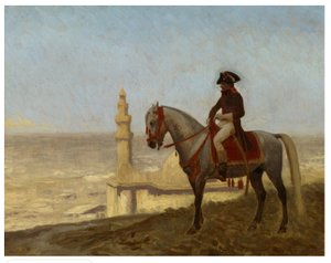 Le Général Bonaparte au Caire, ébauche - Jean Leon Gerome