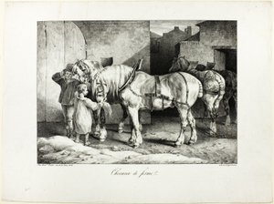 Chevaux de ferme