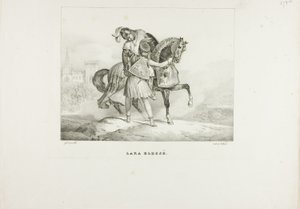Lara blessée - Jean Louis André Théodore Géricault