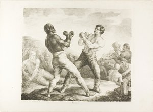 Les Boxeurs - Jean Louis André Théodore Géricault