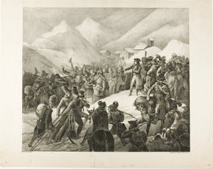 Le passage du Mont Saint Bernard - Jean Louis André Théodore Géricault