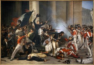 Capture du Louvre le 29 juillet