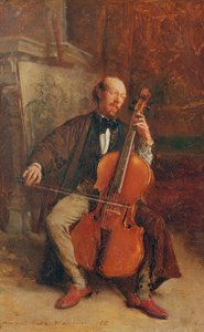Alexandre Batta, le violoncelliste, 1855