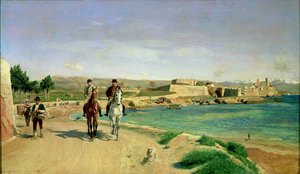 Antibes, la promenade à cheval