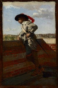 Sur une terrasse, 1867