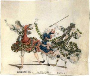 Costume pour le ballet Endymion par Gaetano Vestris, 1773-1778 - Jean Louis Fesch