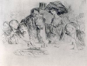 À la table de jeu, 1925 - Jean Louis Forain