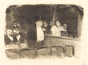 Au théâtre - Jean Louis Forain