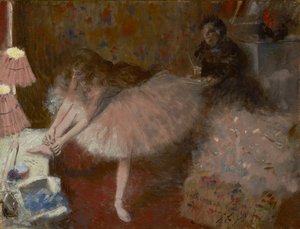Danseuse dans sa loge, c.1890 - Jean Louis Forain