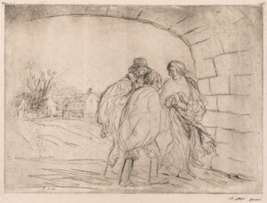 Rencontre sous la voûte - Jean Louis Forain