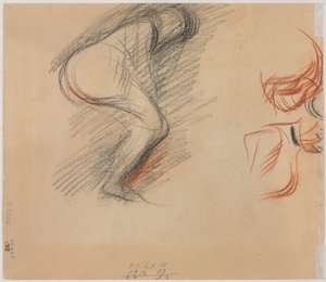 Esquisses de figures (verso) - Jean Louis Forain